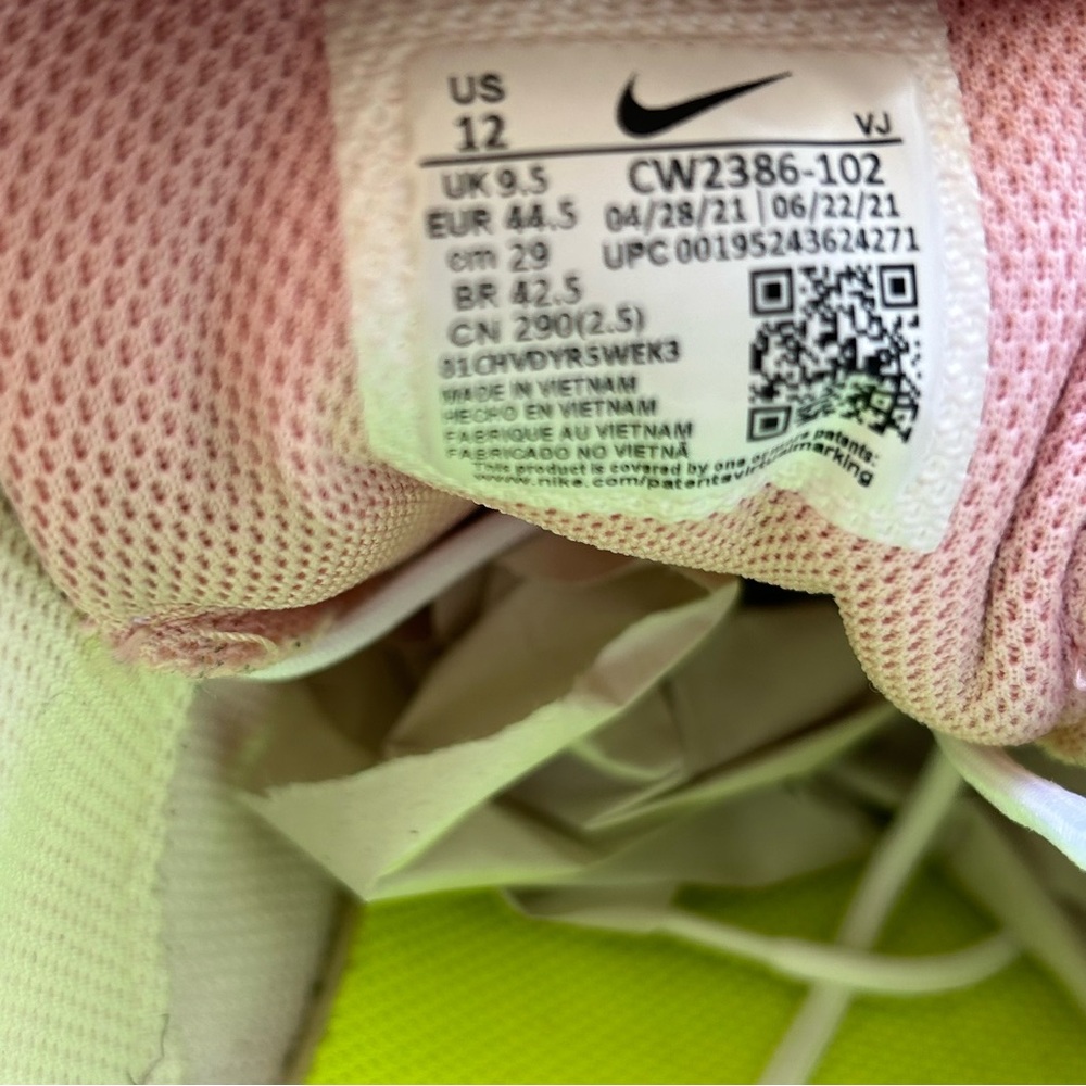 Womens Nike Crater Impact White Pink Glaze Shoes - Picture 6 of 6
